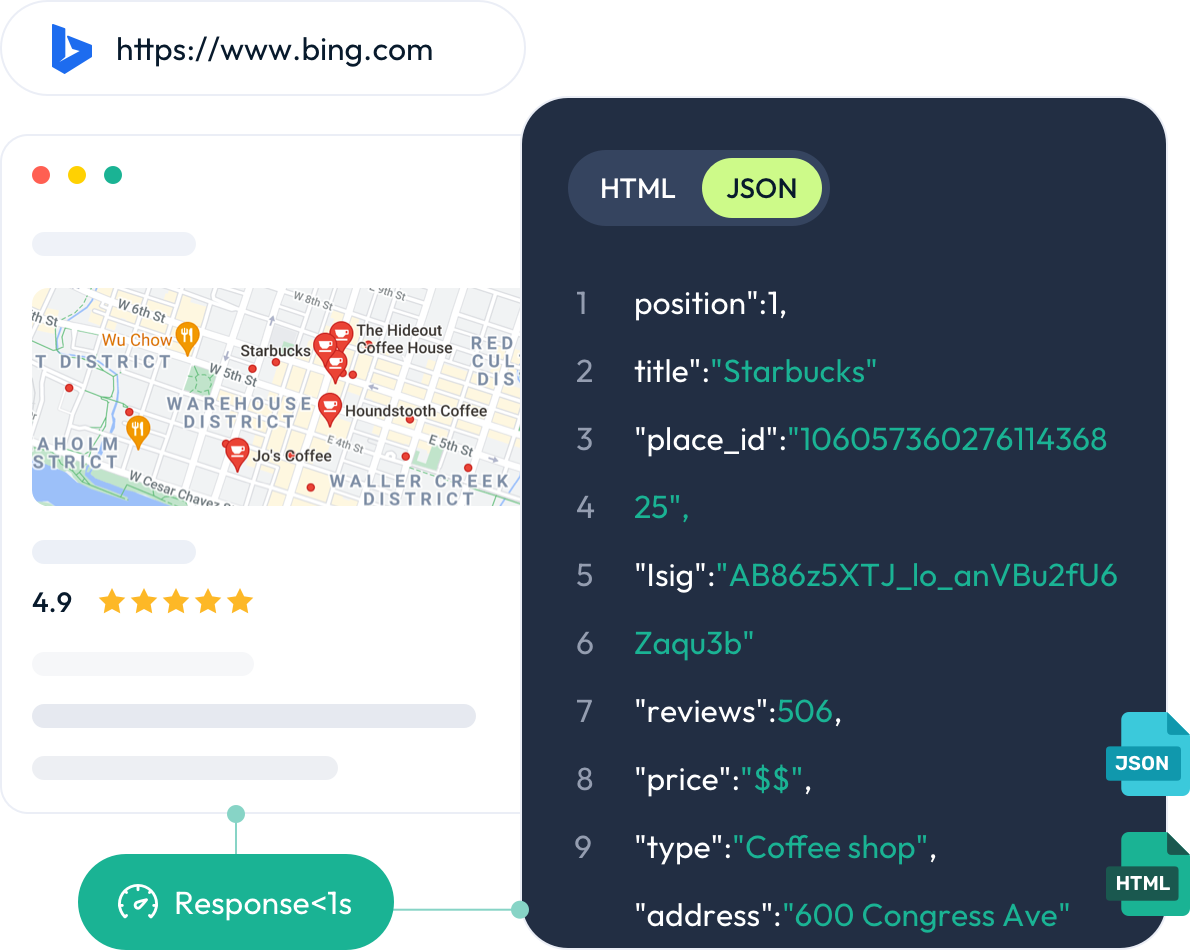 SERP API hero
