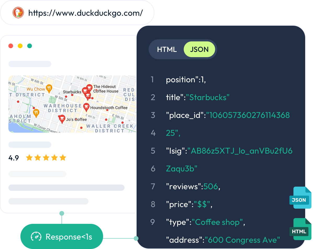 SERP API hero